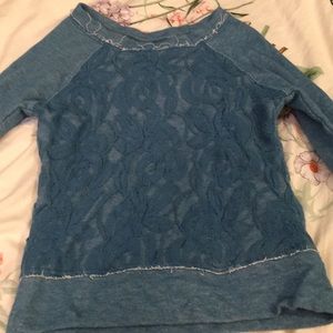 Blue Long Sleeve Comfy Sweater NWOT